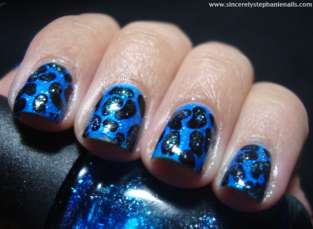 31 day nail art challenge blue