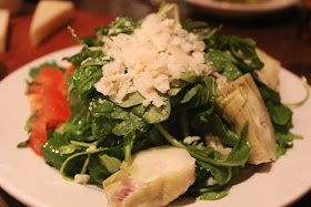 Arugula salad at Piattini Wine Cafe