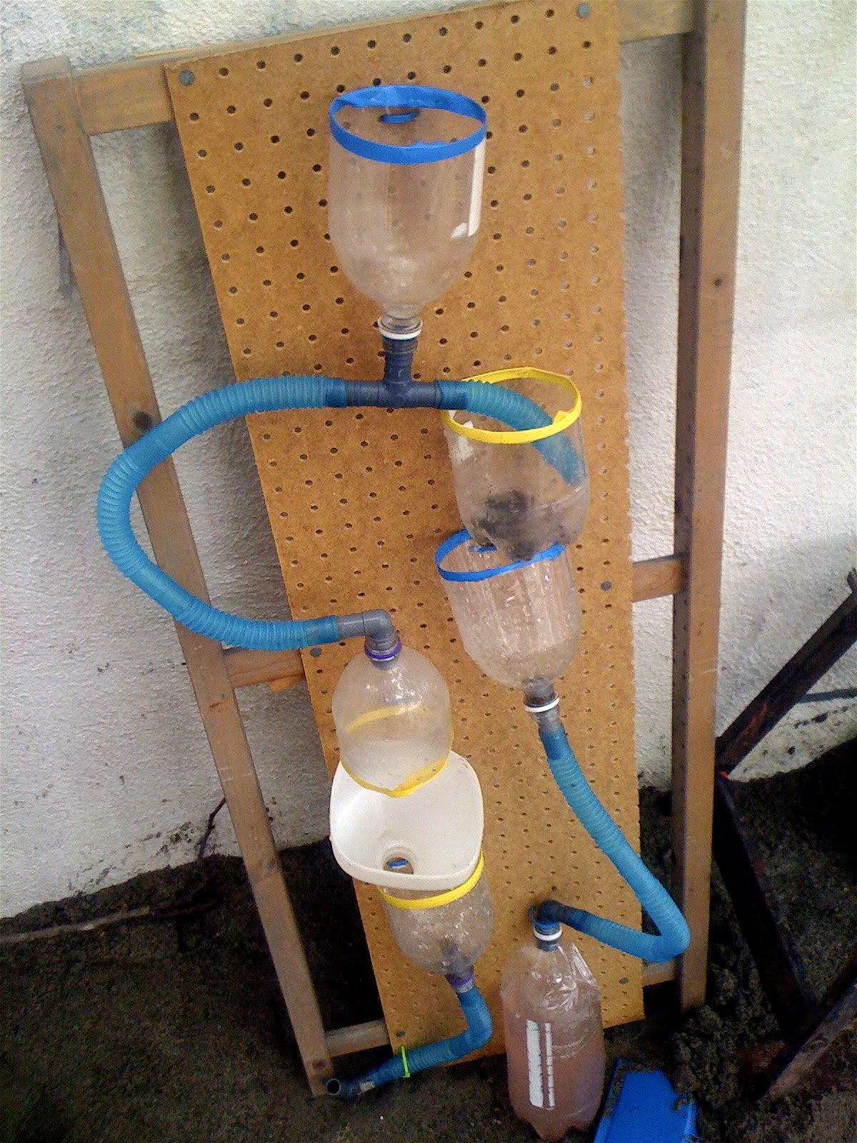 let the children play planning a new water wall for water play