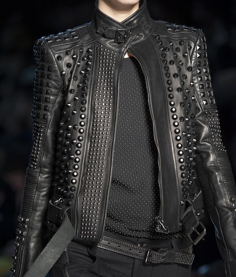 Fashion & Lifestyle Diesel Black Gold Leather Jackets... Fall 2013