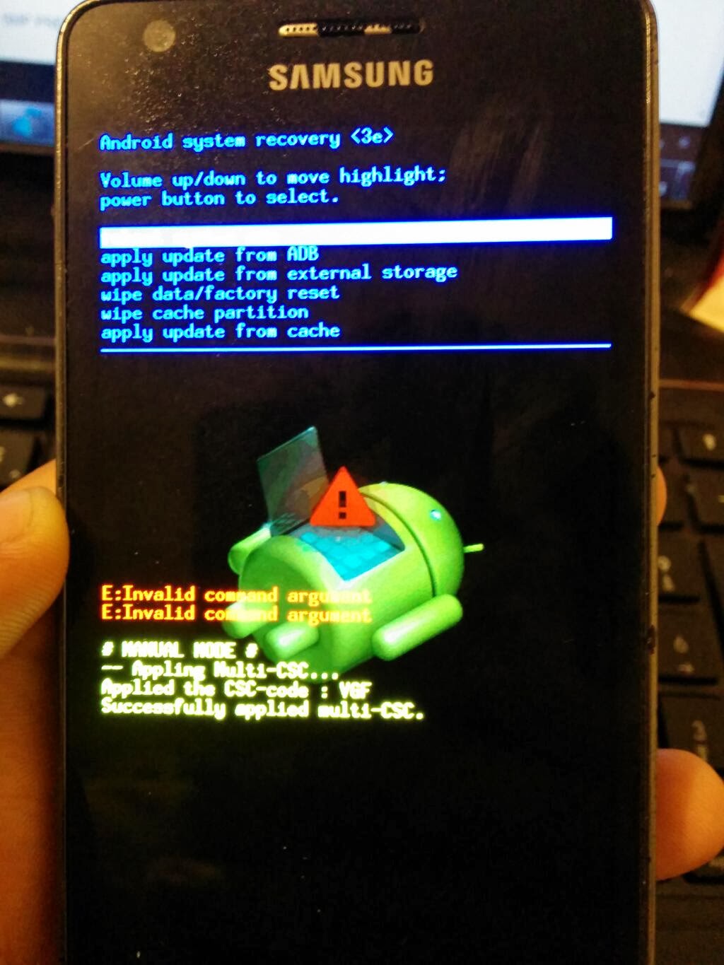 Android Helps Fixed the problem with POWER BUTTON MENU of Samsung