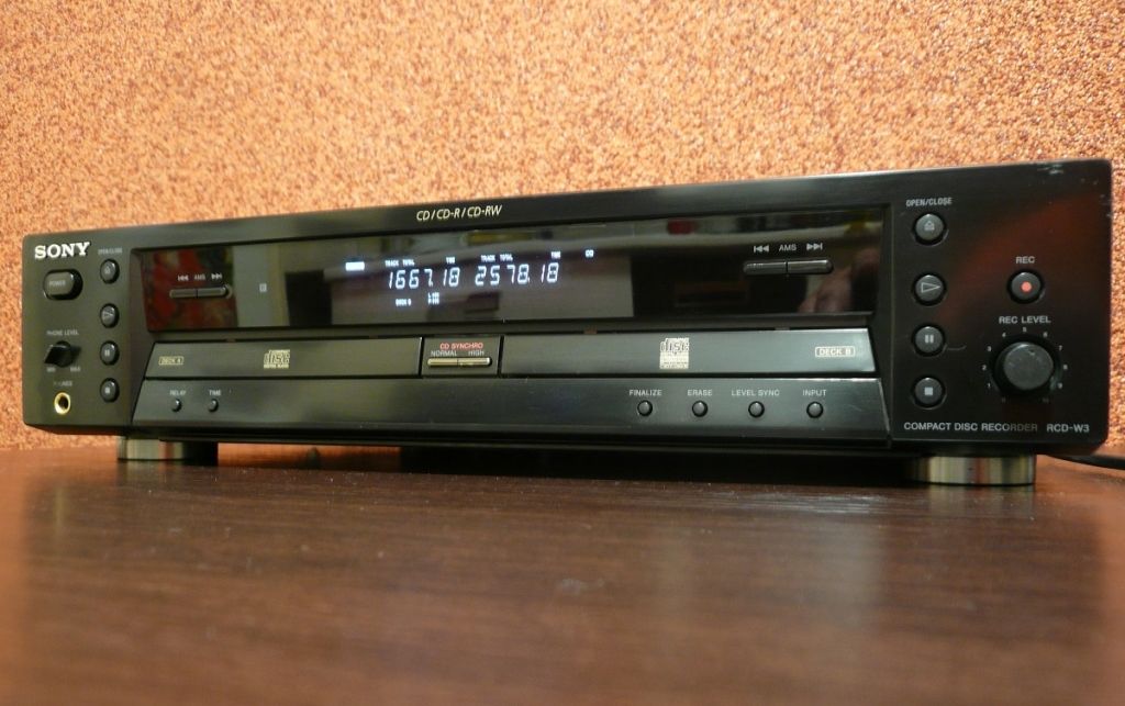 Sony RCDW3 CD Player AudioBaza