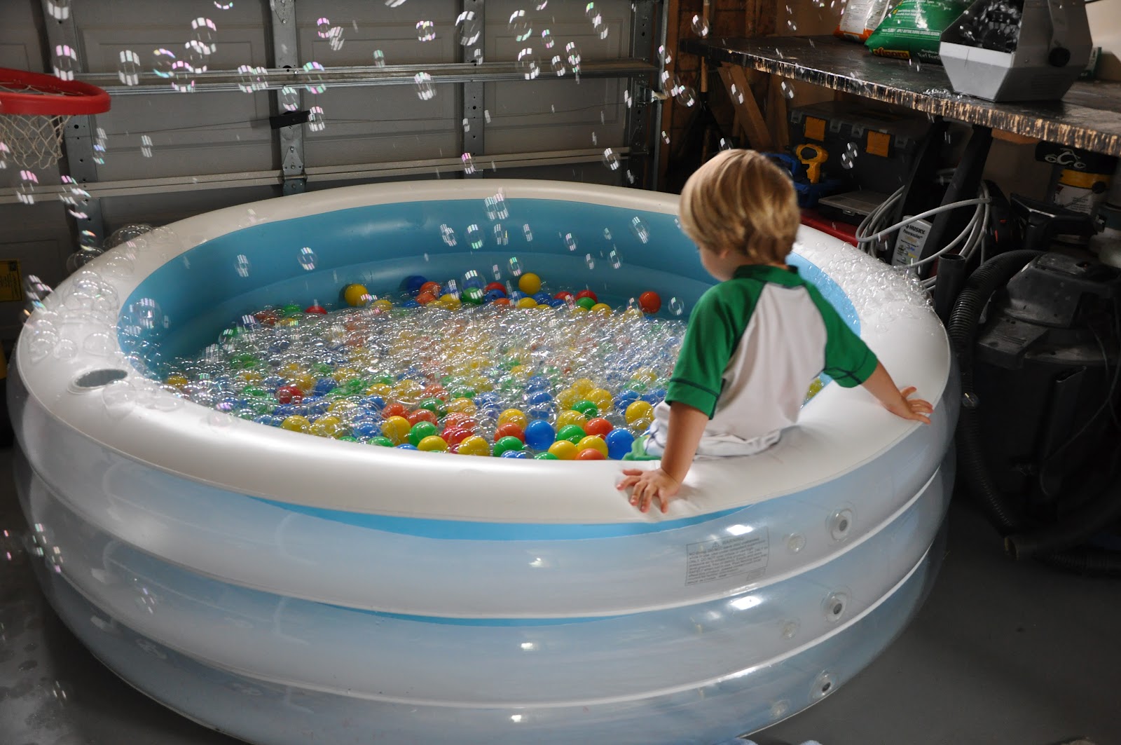 Play At Home Mom LLC Balls, Bubbles, and an Indoor Pool