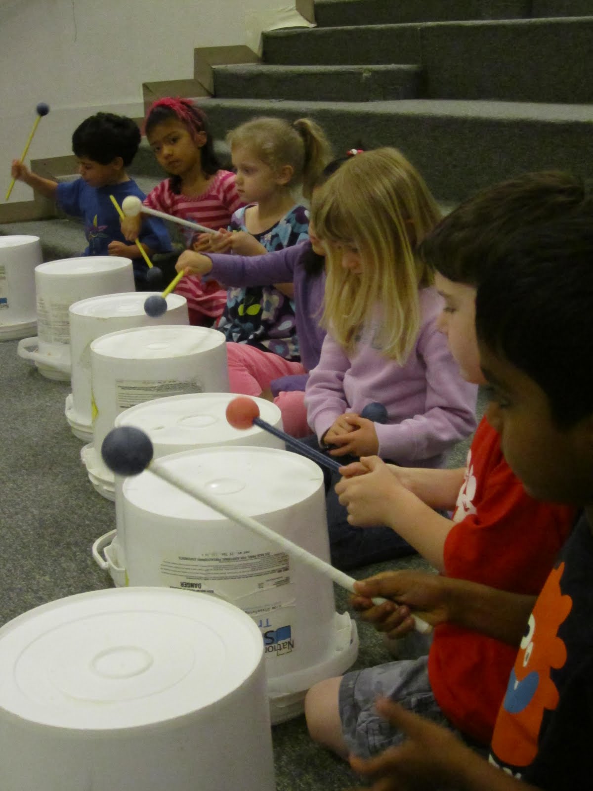 miss marilee's music Bucket Drumming