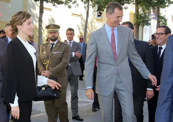 King Felipe VI of Spain and Queen Letizia of Spain attended the National Innovation and Design Awards 2015