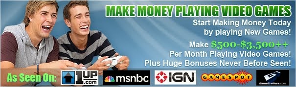 GET PAID PLAYING VIDEO GAMES