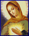 Click on Mary for Flame of Love Website
