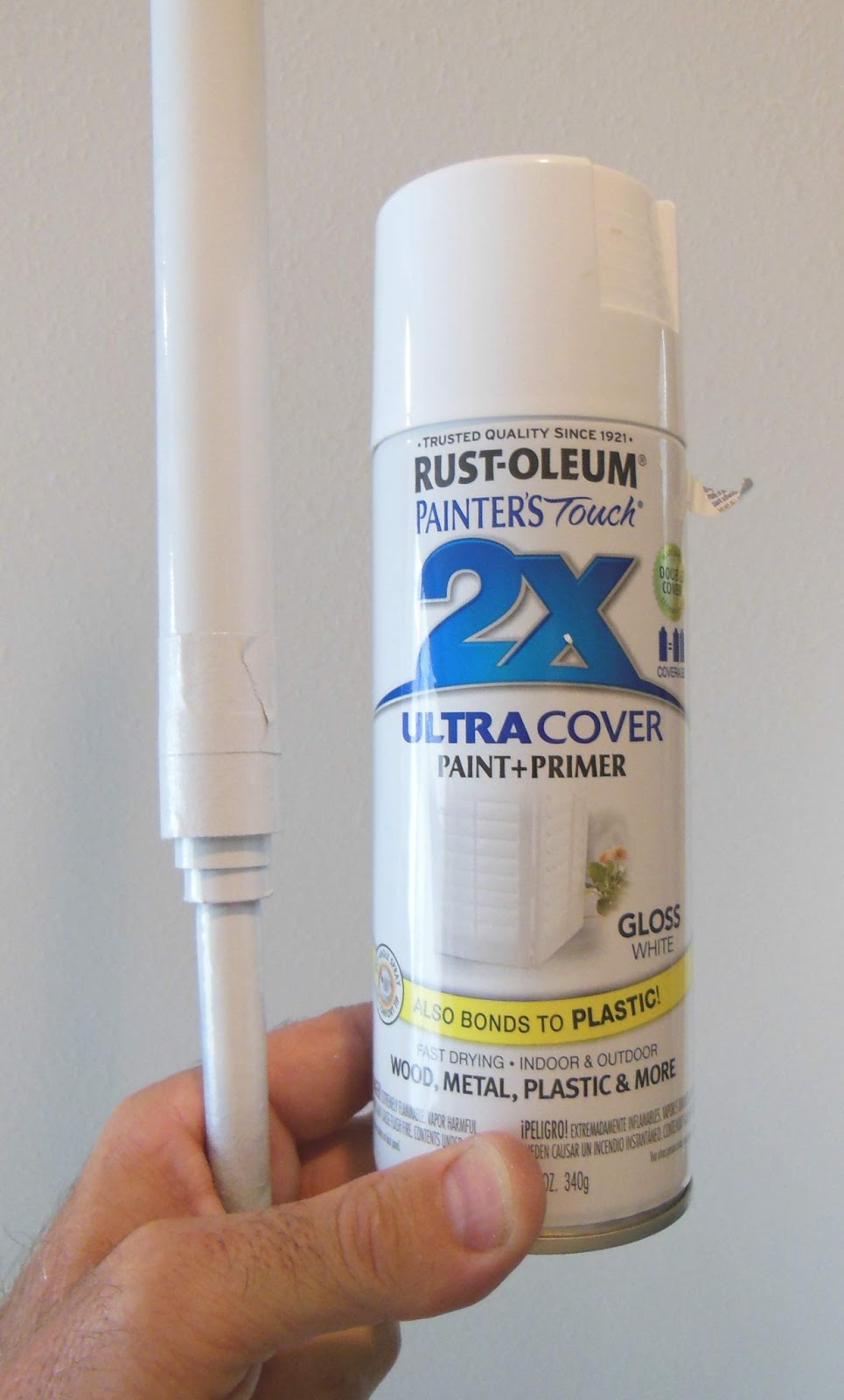 Model Rocket Building Spray Paint Coverage Comparison