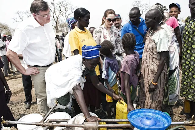 Crown Princess Mary visit Ethiopia (Day 1)