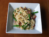 Fried Rice with Chorizo, Green Beans, & Cashews