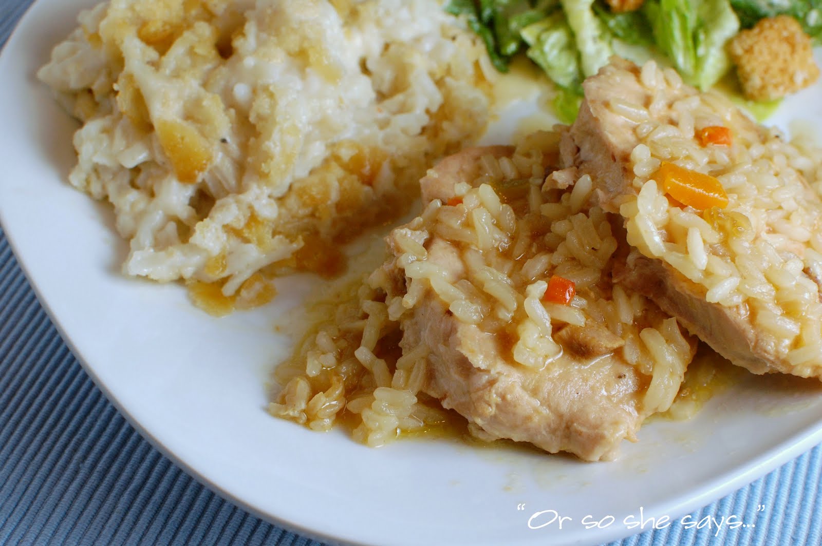 Crock Pot Pork Chops & Feta Hashbrown Casserole Easy Easter Dinner