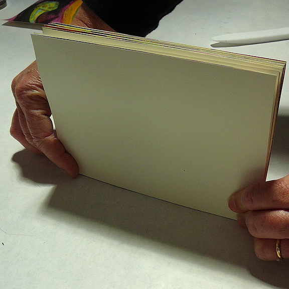 Making Handmade Books Instructions Drum Leaf Binding