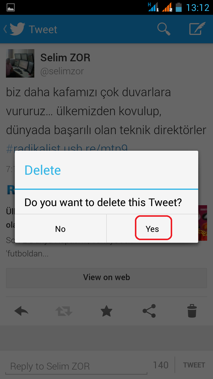 Social Media Help: How to Delete a Tweet