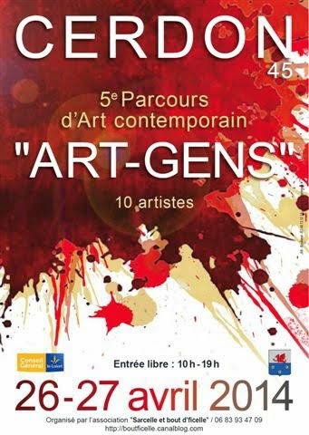 Je serai présent au 5ème parcours artistique de Cerdon