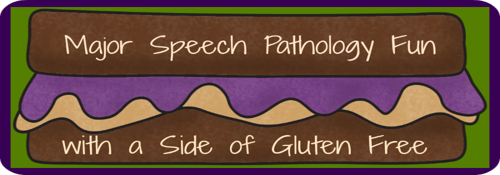 Major Speech Pathology Fun with a Side of Gluten Free