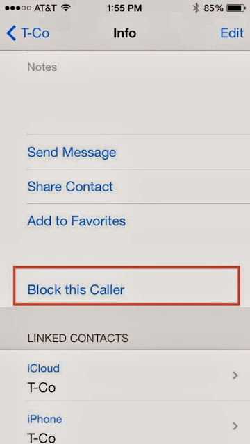 How To Block Someone From Calling You In iOS 7