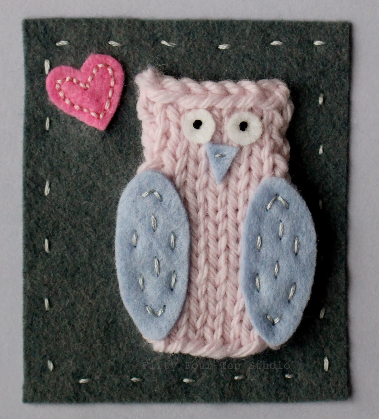 Fifty Four Ten Studio Free Little Owl Knitting Pattern!