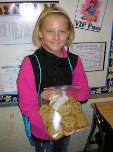 Thank you for the yummy cookies, Ashley!