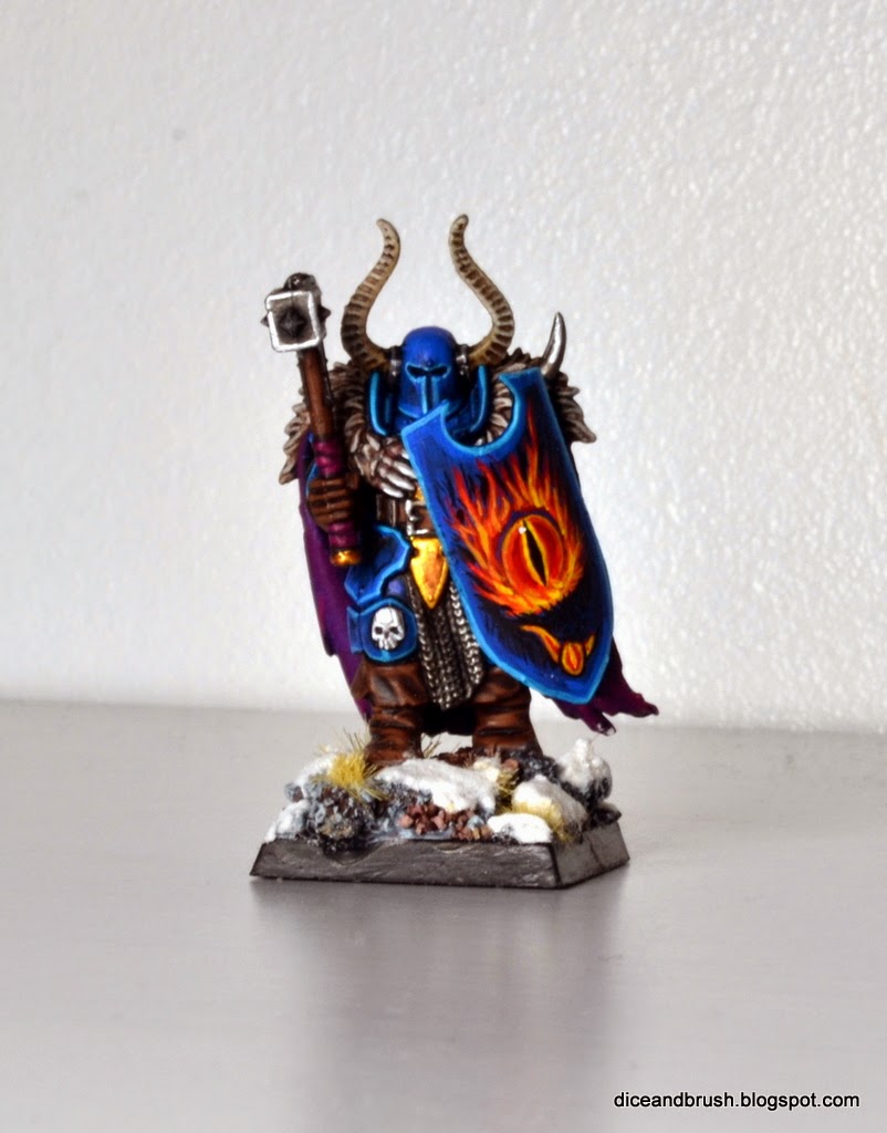 Tutorial How to paint a Tzeentch Chaos Warrior Wargaming Hub