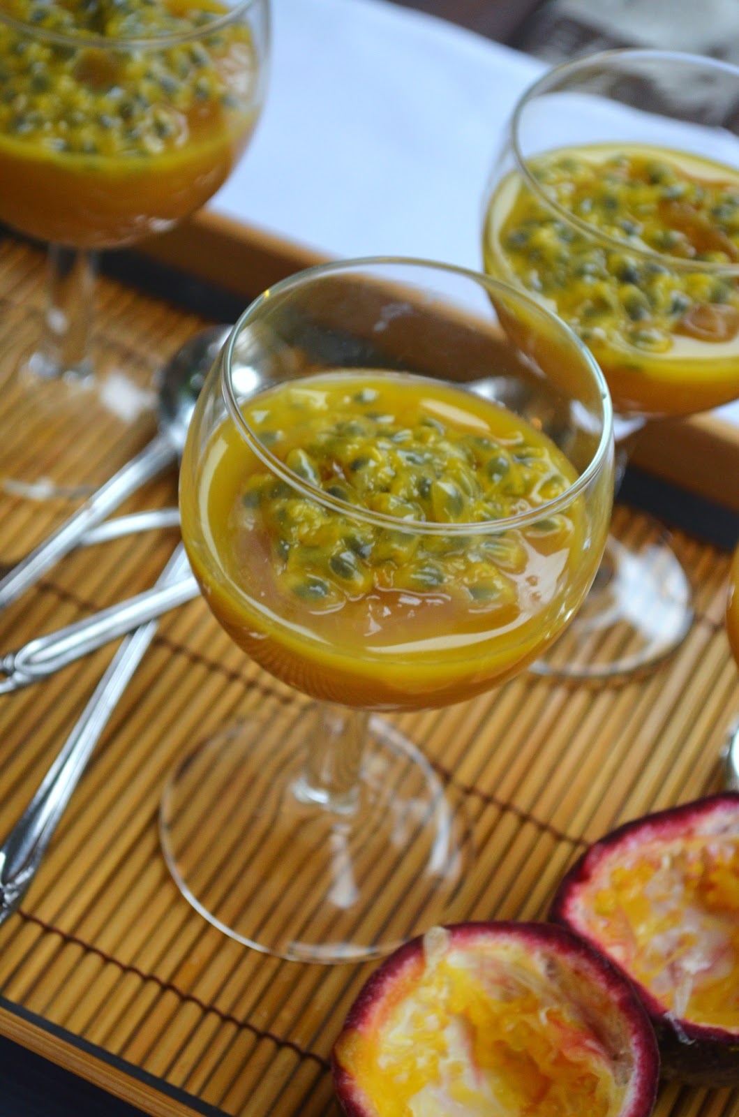 Gormandize Orange & Passion Fruit Pudding (only 5 ingredients!)