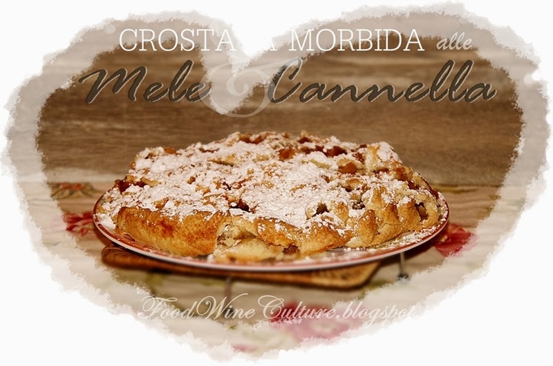 Crostata Morbida al Profumo di Mela e Cannella