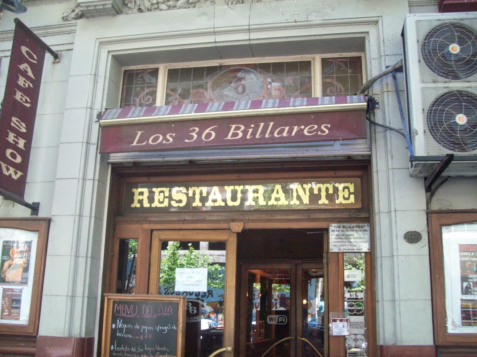 Café "Los 36 billares"