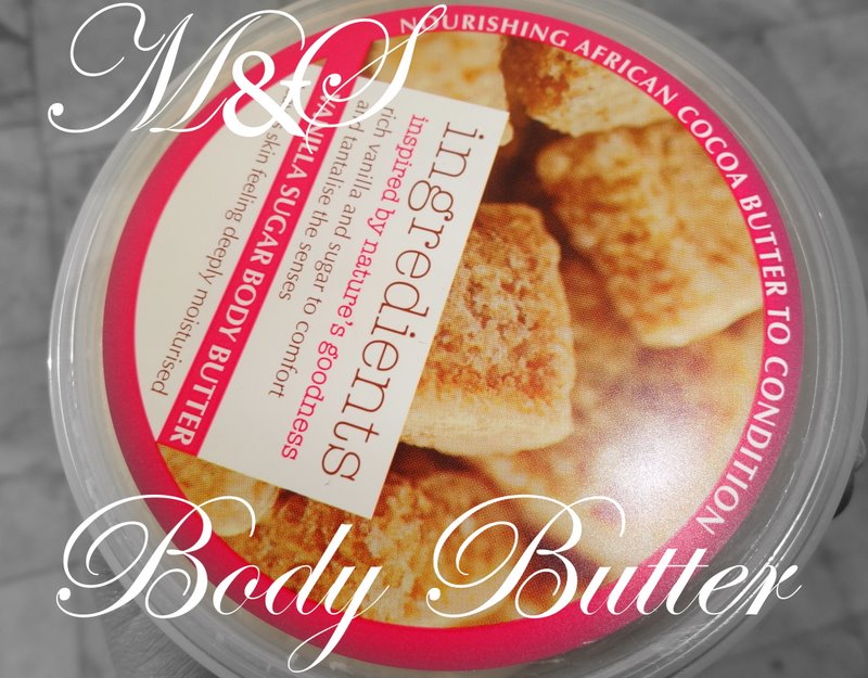 Marks & Spencers Vanilla Sugar Body Butter Review Peachesandblush