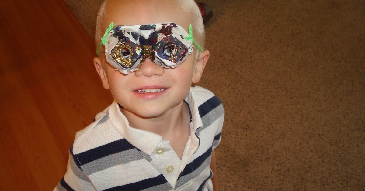 big ideas 4 little people Egg Carton Glasses