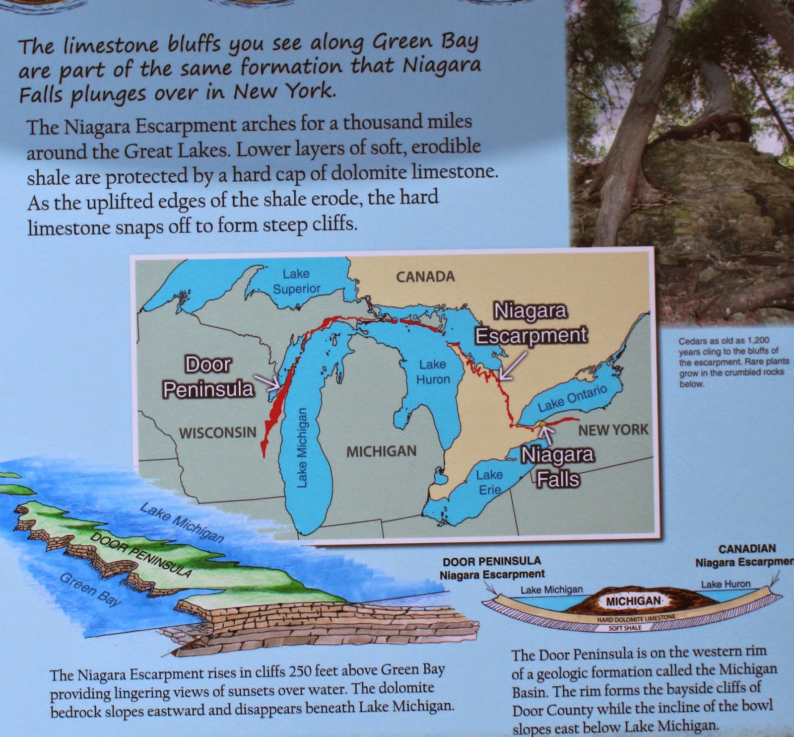 Wisconsin Historical Markers Door County Coastal Byway Ellison