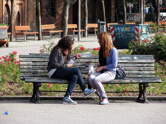 Benches, Marx-Engels-Forum, Berlin