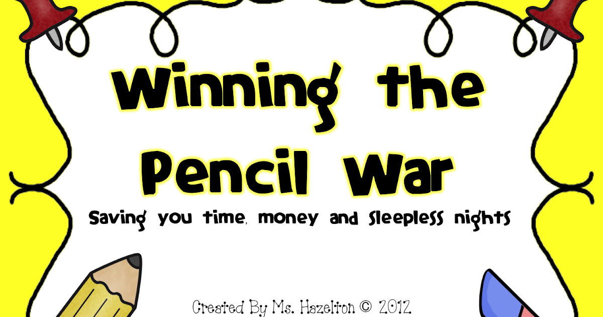 36 Free Resources Pencil Wars Solved!