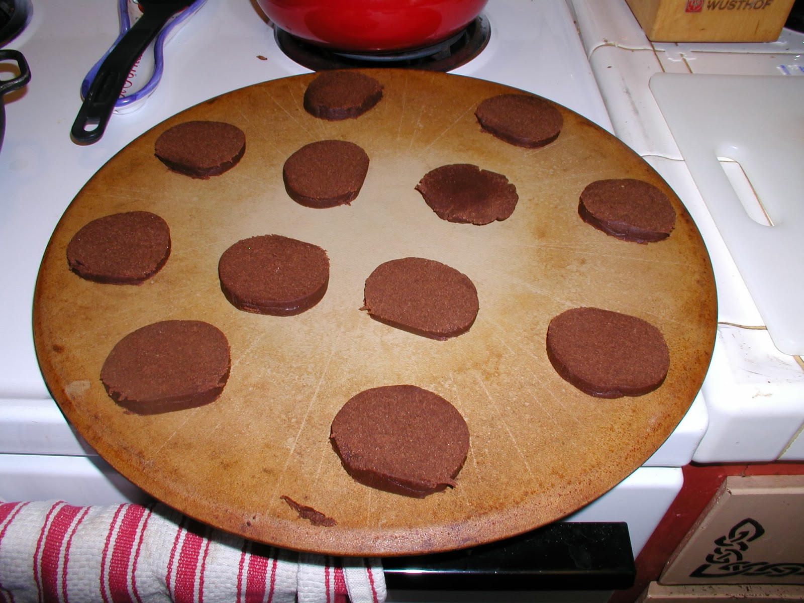 Tuesday Mornings Chocolate Wafer Cookies