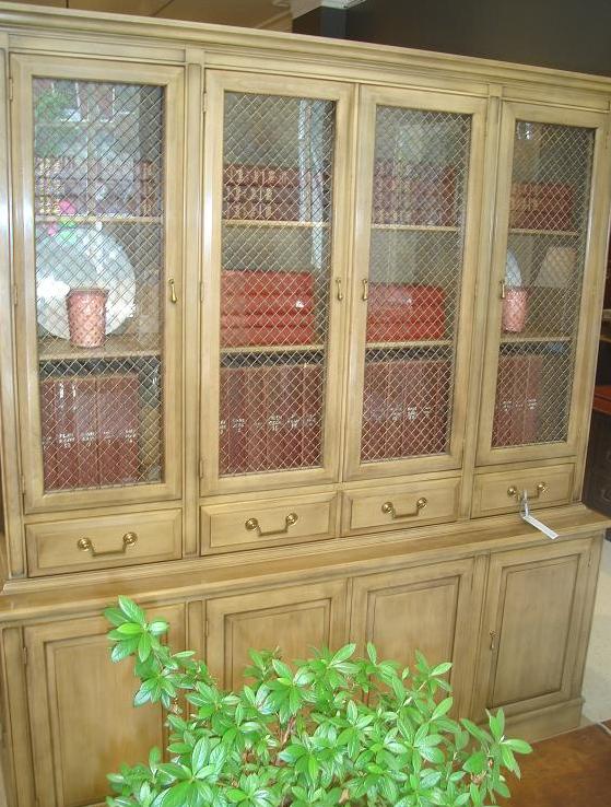 Michael Thomas Union National Furniture Co Bookcase Breakfront