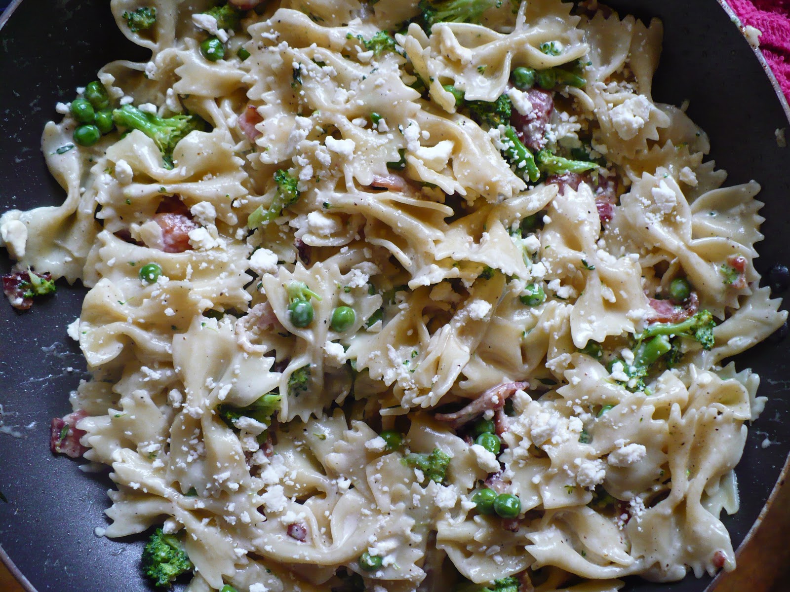 The Tasty Cheapskate Feta Alfredo