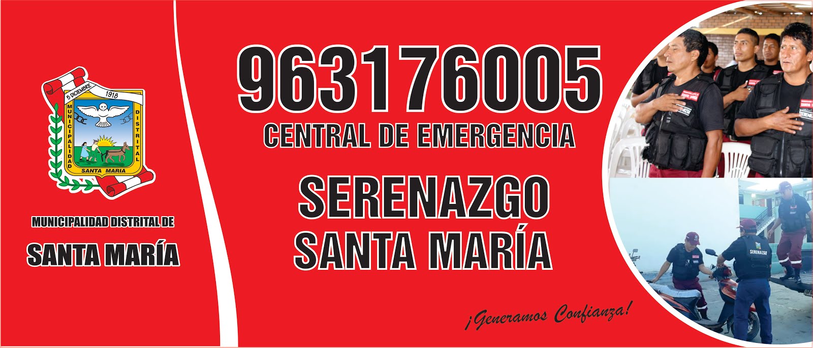 Serenazgo Municipal las 24 horas