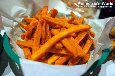 Sweet Potato Fries at The Boiling Crab