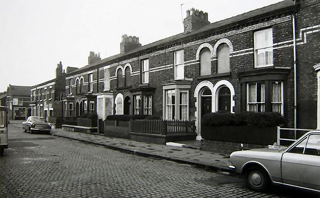 Rosalind St 1973 Liverpool history, Liverpool street, Liverpool
