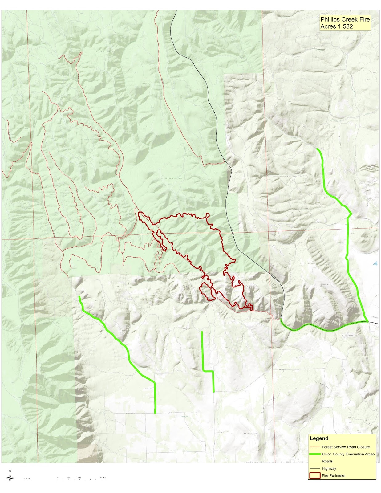 Blue Mountain Fire Information Umatilla National Forest Road Closures