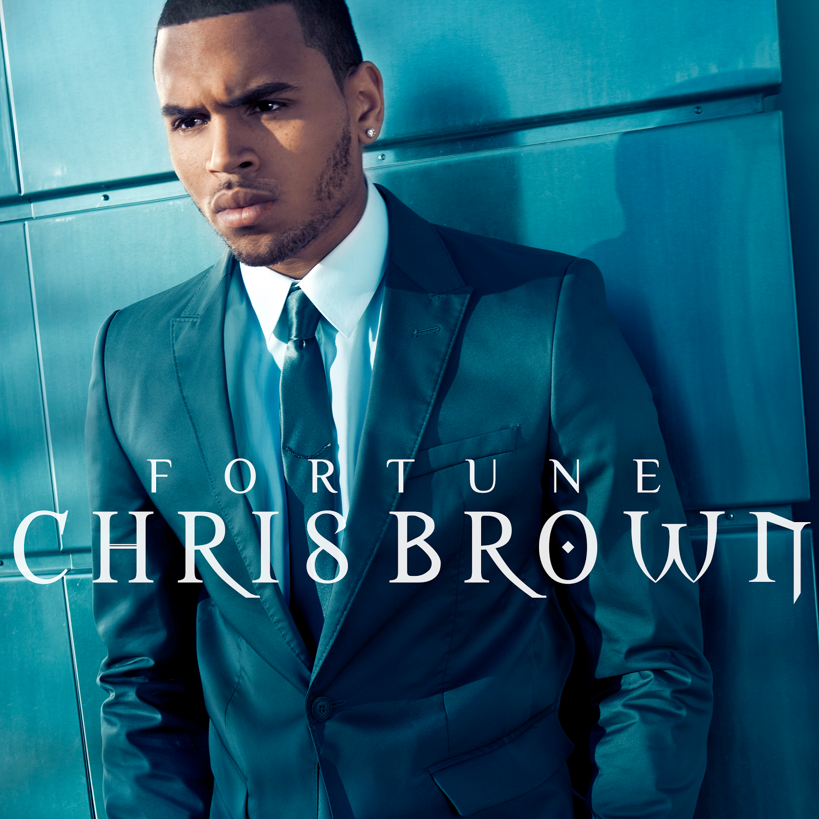 lilbadboy0: Chris Brown - Fortune (Album Cover)1600 x 1600