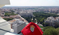 En la plaza de España