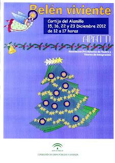 Cartel del Belén Viviente en Sevilla - Parque del Alamillo 2012 Cartel del Belén Viviente en Sevilla - Parque del Alamillo 2012