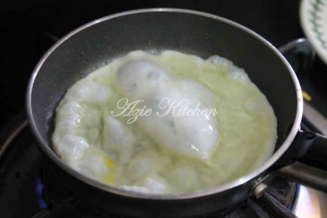 Menyediakan Telur Mata Yang Cantik Azie Kitchen
