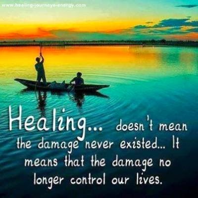 Forgiveness is healing.