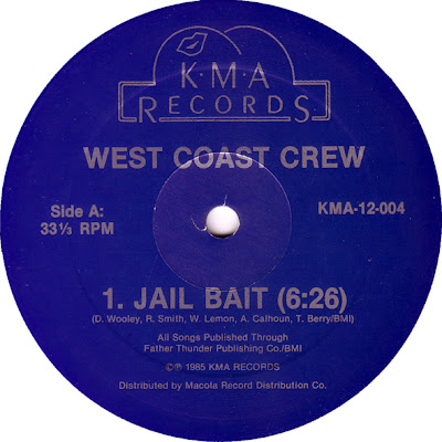 West Coast Crew ‎– Jail Bait (1985, VLS, 256)