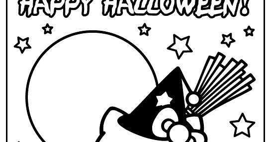 Jarvis Varnado Hello Kitty Happy Halloween Day Coloring Pages