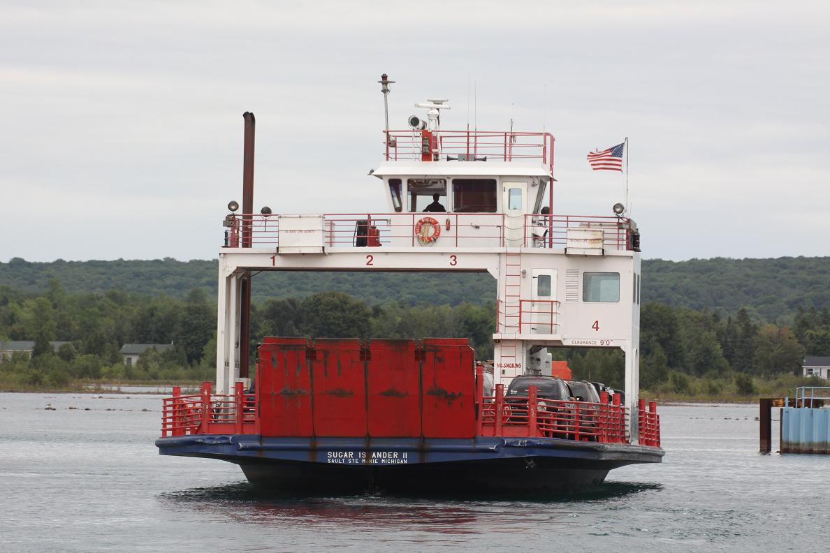 Michigan Exposures The Sugar Island Ferry