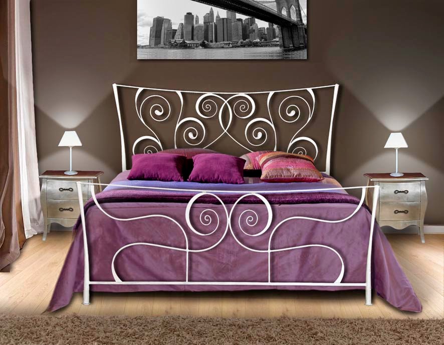 Muebles y Decoración de Interiores - DEMODI : Hermosas camas de metal