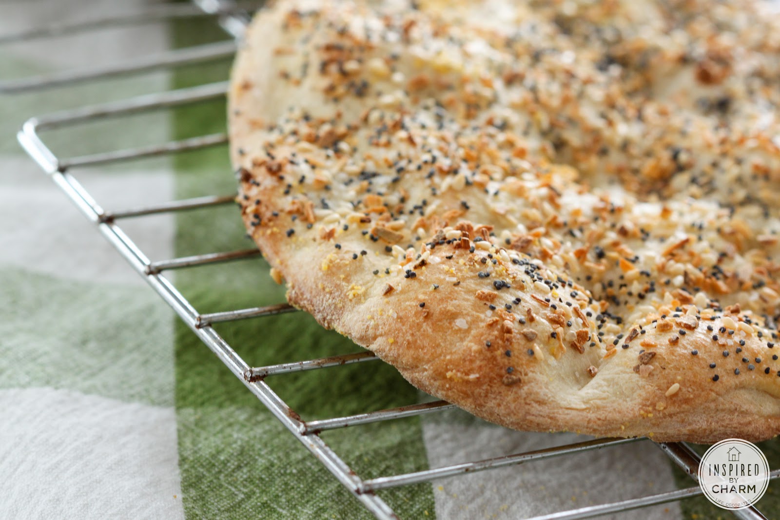 A Year of Yeast "Everything" Flatbread