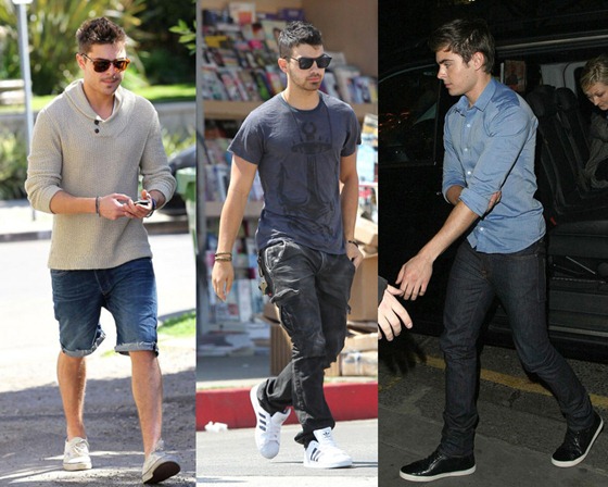 moda masculina calçados