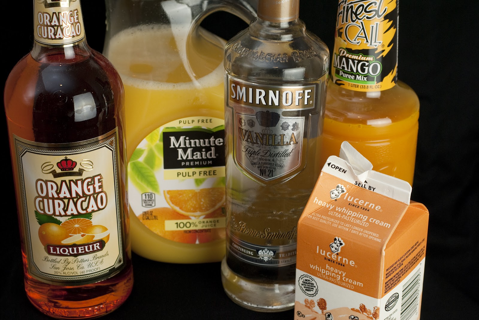 Mango Orange Creamsicle Cocktail A Year of Cocktails